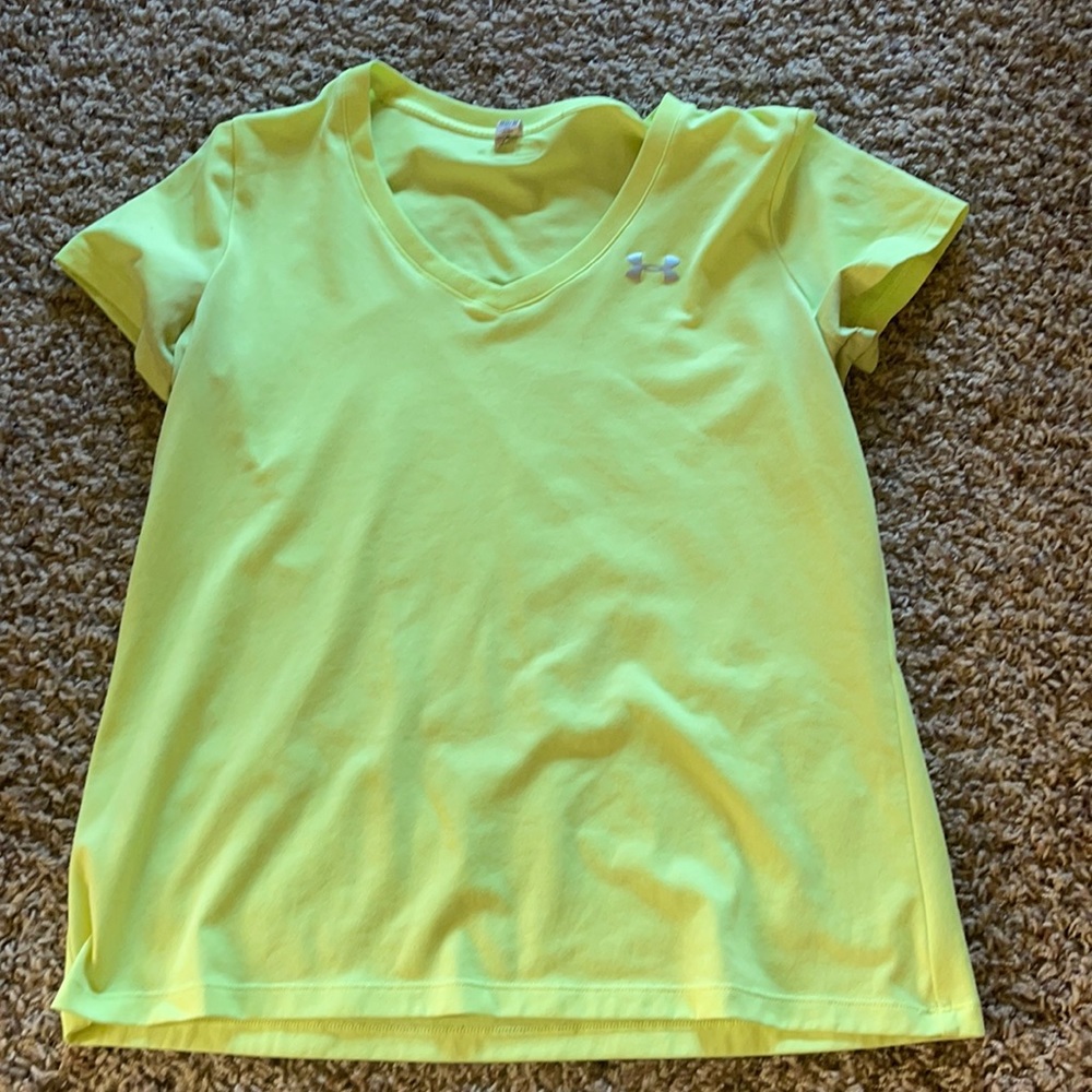 Neon yellow t shirt